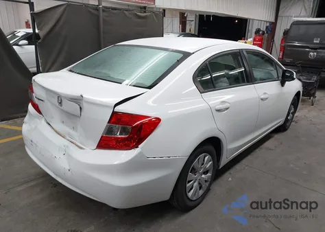 2012 Honda Civic Lx from USA, damaged, VIN 19XFB2F54CE379714